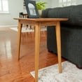thumbnail image 2 of Plank+Beam Mid Century Modern Rectangular Side Table, Solid Wood End Table for Living Room, Pecan, 2 of 8