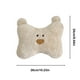 thumbnail image 3 of Almohada de reposacabezas de coche - Cojín de soporte para el cuello de terciopelo beige y oso de peluche para asiento de coche • 10,2x9,4 pulgadas, 3 of 6