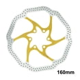 thumbnail image 2 of Bicycle MTB 160/180mm Stainless Rotors Disc Bike Brake Rotor yellow 160, 2 of 10