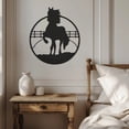 thumbnail image 4 of Violaura Horse Metal Wall Art - Easy to Install Hanging Perfect for Home, Living Room Decor (60.0" x 54.0"), 4 of 8