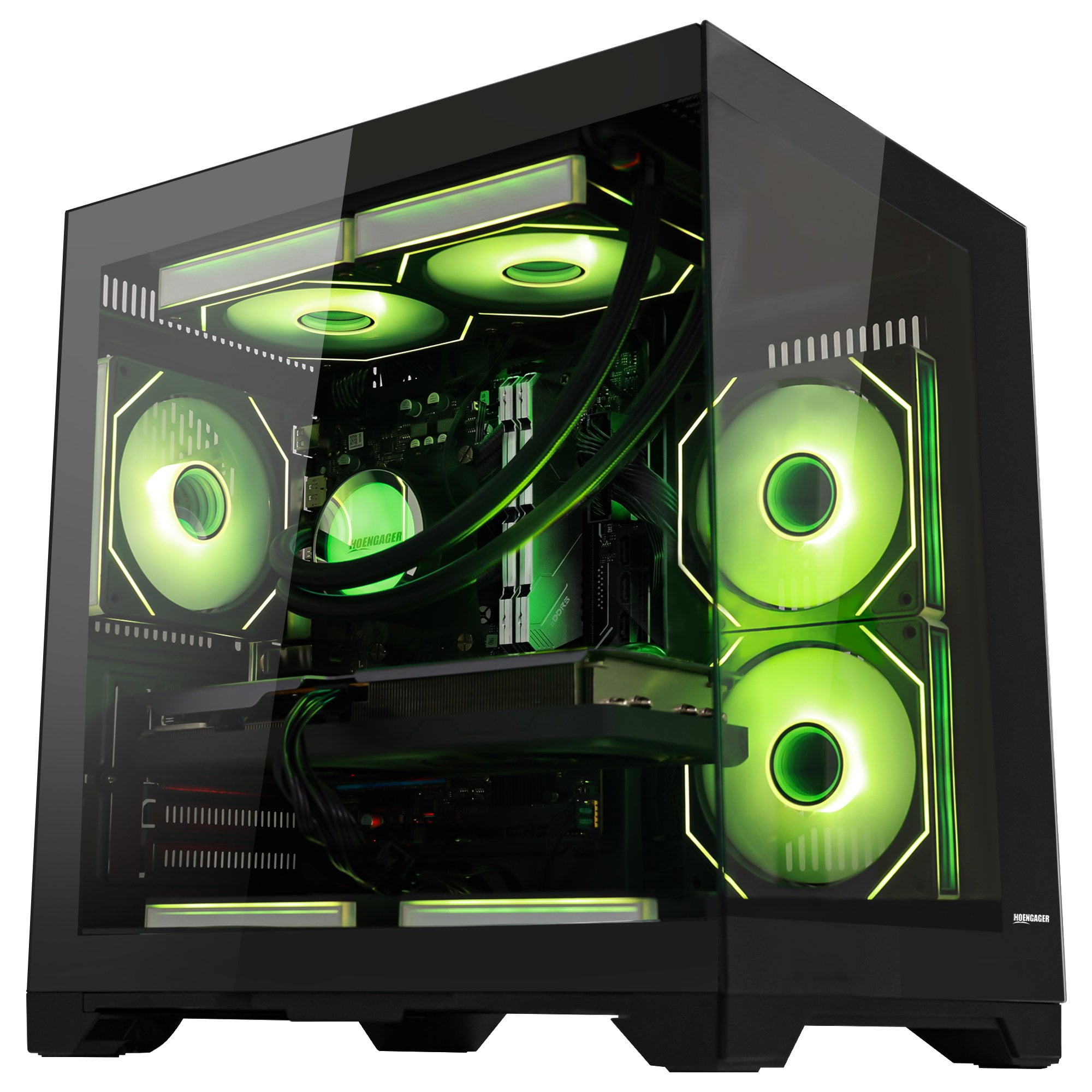 Hoengager Gaming PC AMD Ryzen 7 8700F - Radeon RX 9060 XT 16GB