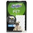 Swiffer Sweeper Pet Heavy Duty Dry Cloth Refills, Febreze Freshness, 32