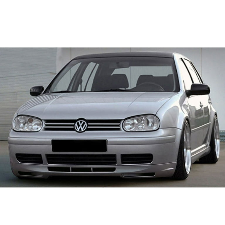 Ikon Motorsports Compatible with 99-04 Volkswagen Golf MK4 GLI Style Front  Bumper Lip - Polyurethane PU 