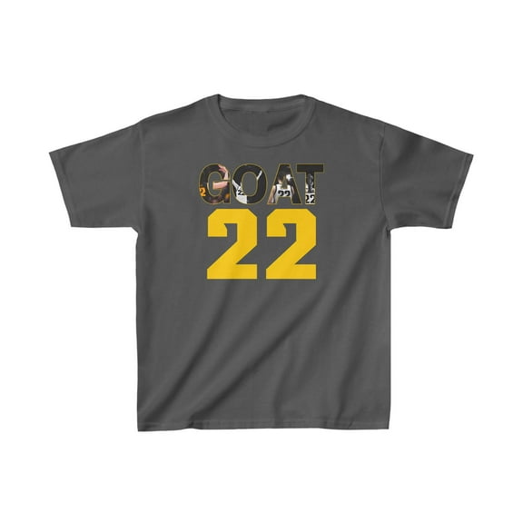 The GOAT 22 Caitlin Clark 22 Energy women's basketball Kids Cotton Tee