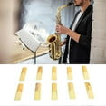thumbnail image 2 of 10 Pcs Alto Saxophone Reed Professional Traditional Reed Accessory for Alto Saxophone Strength, 2 of 5