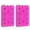 Hot Pink, variant on Boutique Clearance Conditioning Fan Ice Box 200ml Ice Brick Ice Board Ice Pack Reusable Ice Box