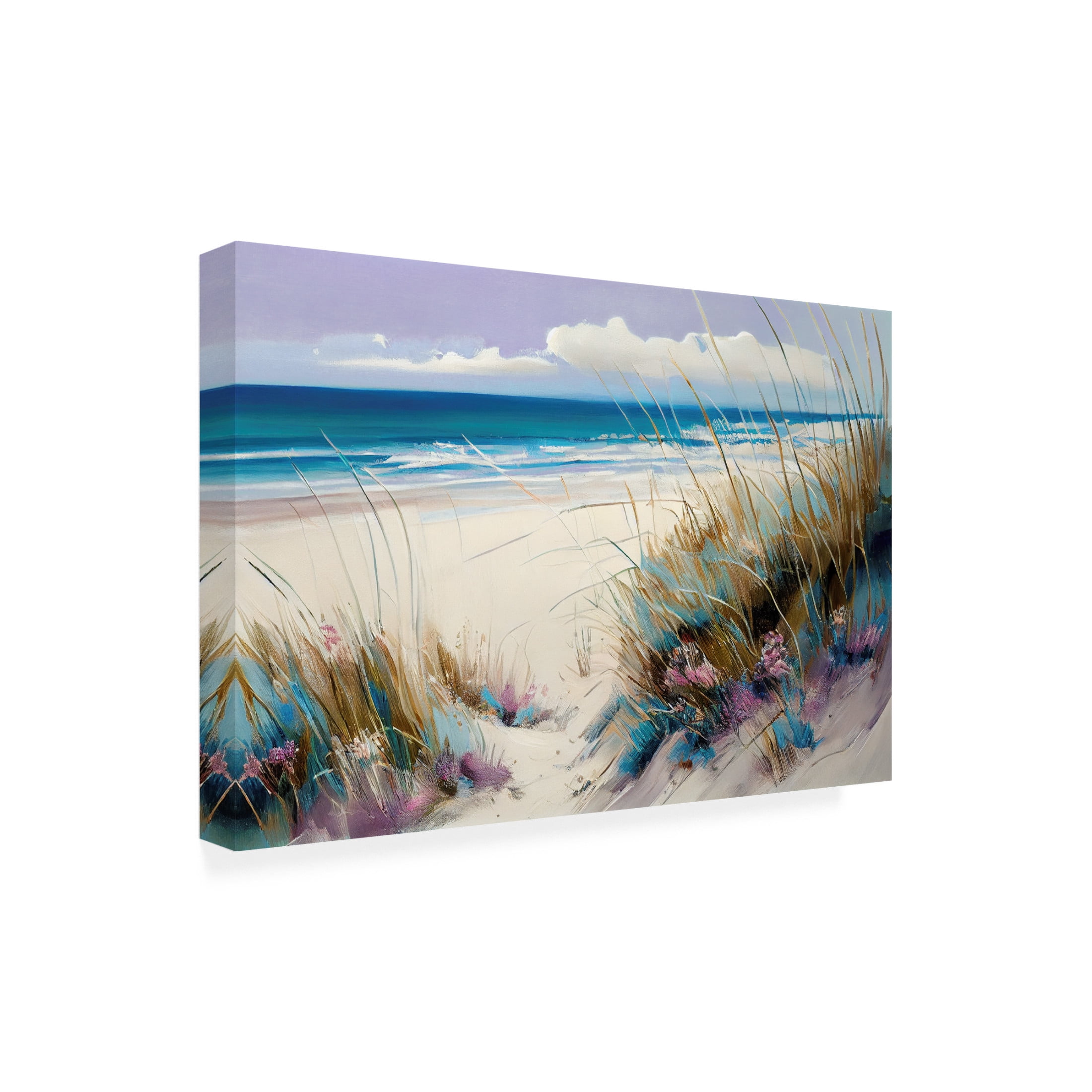 Canvas Wall Art - Sasha 'Euphoria VIII' Wall Art for Living Room, Bedroom, or Office Décor by Trademark Fine Art - 19 x 12 Inches