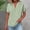 Tops-99Green, variant on Gamivast Womens Linen Shirts V-Neck Loose Fit Tunic Tops Soft Lightweight Button Detail Short Sleeve Blouse Casual Daily Weekend Holiday Wear
