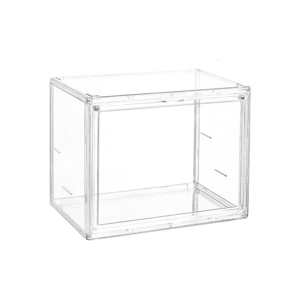 Ywmsfl Clear Plastic Display Case For Collectible Dolls Action Figures With Dustproof Seal Stackable Modular Design Home Decors Storage Organizers