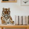 thumbnail image 3 of Tiger animal wall decoration, cartoon tiger wall stickers, suitable for living rooms, bedrooms, daycare offices, removable wall art stickers, wall decorations, 3 of 4