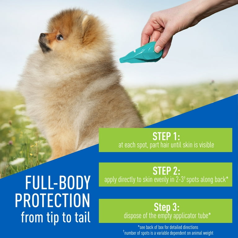 Adams Plus Flea Tick Prevention Spot On for Dogs Small Dogs 5 to 14 lbs