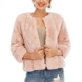 thumbnail image 6 of Women's Plus Size Coat Soft Warm Jacket Long Sleeve Fashion Outerwear For Cold Weather, 6 of 8
