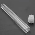 thumbnail image 4 of 100Pcs 12X100mm Transparent Laboratory Clear Plastic Test Tubes Vials with Push Caps School Lab Supplies, 4 of 8