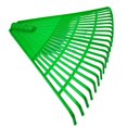 thumbnail image 2 of Soumake 12/21 Tines Leaf Rake Tempered Plastic Rake Head Collecting Leaves Debris Garden Tool Lightweight Yard Grass Clean Tool For Gardening Camping, 2 of 8