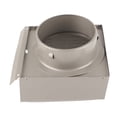 thumbnail image 3 of Tapa de campana extractora tapa de ventilador de ventilación de acero inoxidable gris para salida de aire de campana extractora para ventilación interior y exterior ANGGREK Otros, 3 of 8