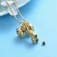 thumbnail image 4 of Stainless Steel Tractor Funeral Cremation Urn Pendant Necklace for Cremation Ashes Urn Lockets Necklace  for Ashes of Loved One Memorial Jewelry, 4 of 5