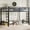 Queen, variant on Leumius Loft Bed Queen Size,Heavy Duty Metal Bed Frame with Easy Climbing Ladder and Guardrails,Black