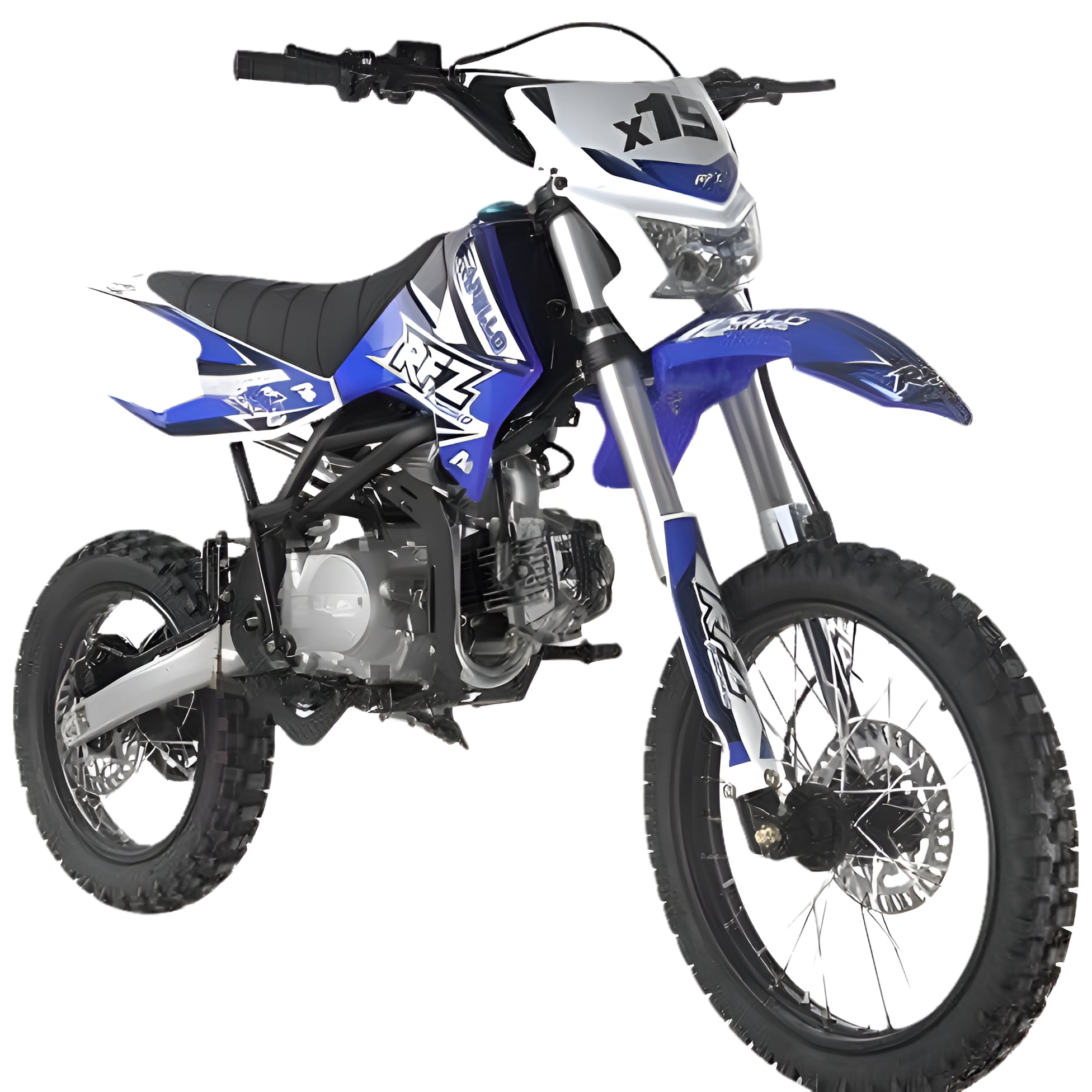 Apollo DB-X19 Gasoline 125cc Dirt Bike - Blue
