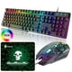 thumbnail image 4 of XWSHYW Aparatos Electrónicos Juego de Teclado y Mouse Pad para Juegos Cable Usb Retroiluminación Rgb Múltiple, 4 of 6