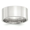 thumbnail image 1 of SS 10mm Comfort Fit Flat Size 4 Band in Sterling Silver, 1 of 2
