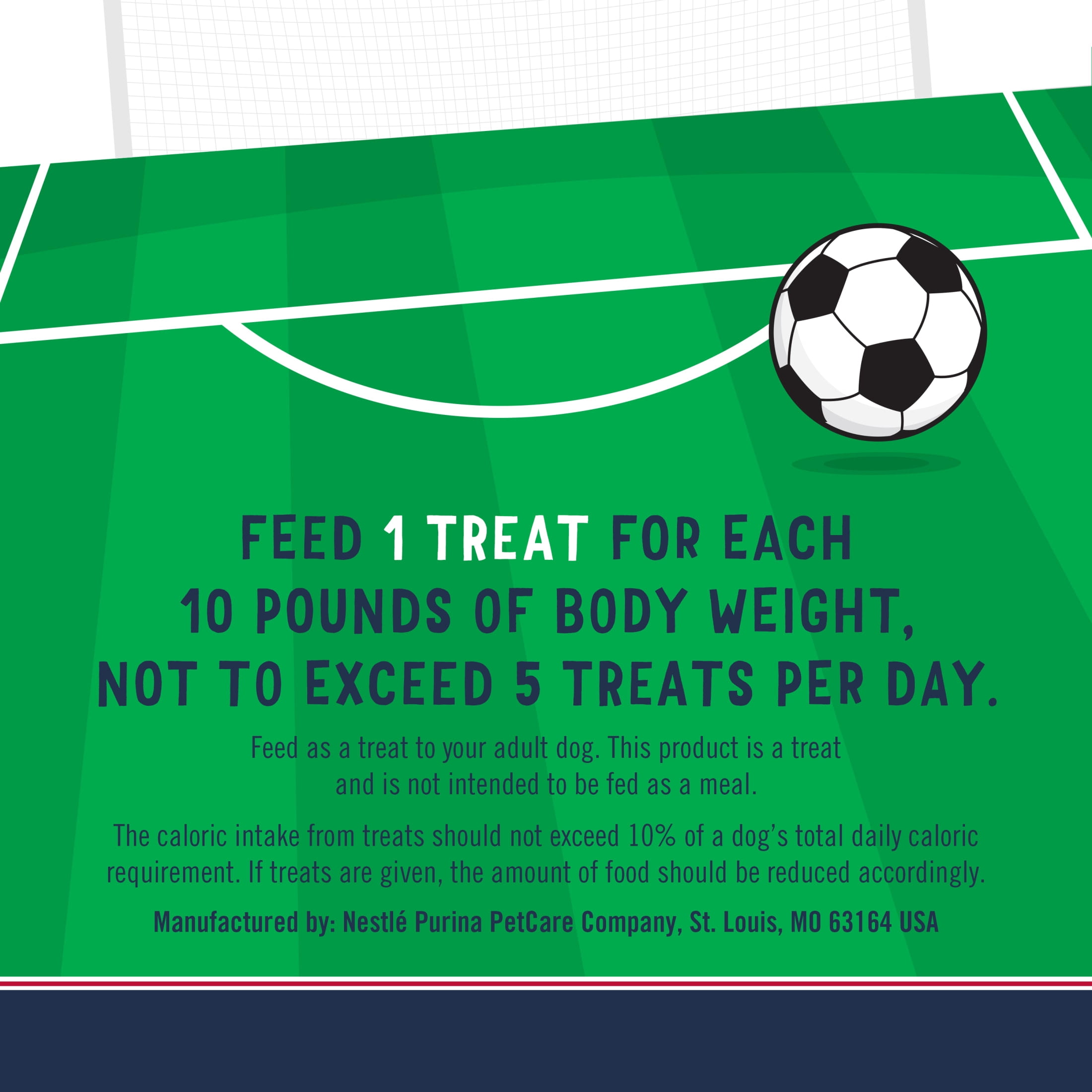 Beggin’ U.S. Soccer Crest-Shaped Dog Treats Made with Real Bacon, 6 oz