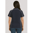 thumbnail image 3 of Expert Brand Women's Oxymesh™ Dry Fit Athletic Malibu Polo Shirt, Navy, Medium, 3 of 7