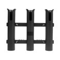 thumbnail image 2 of 3-Rack Fishing Rod Holders Pole Tubes Storage Fishing Rod Rack Links Rests Black, 2 of 8