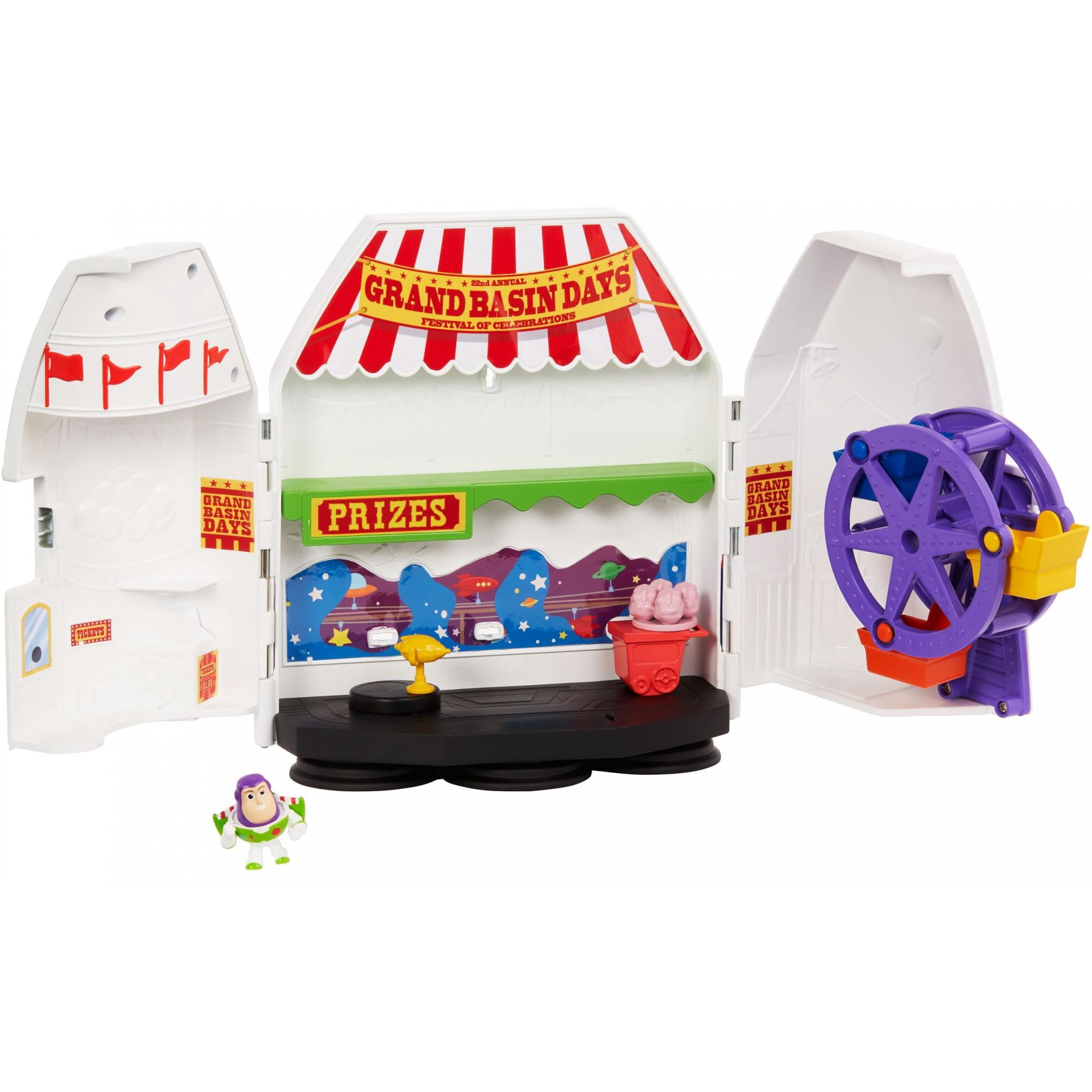DisneyPixar Toy Story 4 Buzz Lightyear Carnival Playset