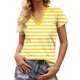 thumbnail image 3 of Camisas de Manga Corta para las Mujeres Casual Impresión No Estructurada Botón Arriba Blusa Cuello Tripulado Top de Verano, Tops de Manga Corta de las Mujeres Casual, 3 of 6