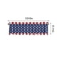 thumbnail image 3 of RKSTN blackout curtains Living Room Curtains, Flag Pattern With Stars And Translucent Stripes, For, Eyelets, 3 of 7