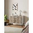thumbnail image 2 of DUMBO Modern Engineered Wood Dresser with 3-Drawers in Multi-Color, 2 of 11