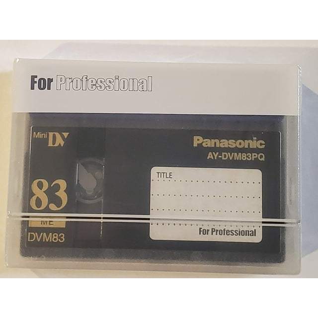 Cinta DV Mini Panasonic AY-DVM83PQ Professional 83min