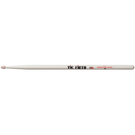 Vic Firth American Classic 5B Drum Sticks with Wood Tip, 3 Pack