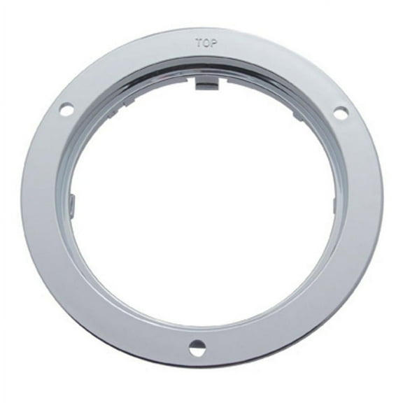 United Pacific 4-inches Chrome Mounting Bezel, Model 10500