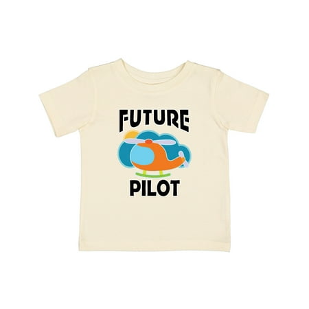 

Inktastic Future Pilot Helicopter Gift Baby Boy or Baby Girl T-Shirt