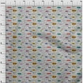 thumbnail image 4 of oneOone Viscose Chiffon Gamboge Yellow Fabric Writing Text Sewing Craft Projects Fabric Prints By Yard 42 Inch Wide, 4 of 4