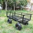 thumbnail image 4 of “Heavy-Duty Garden Wagon Cart with All-Terrain Wheels – Ideal for Transporting Firewood, Gardening Supplies & Kids’ Outdoor Toys”, 4 of 22