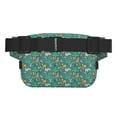 thumbnail image 3 of Fotbe Jungle Animals Cangurera Cuadrada con Estampado de Doble Capa, Bolsa de Cintura Ajustable Mini para Hombres y Mujeres, 3 of 9