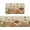 Fall Flower, variant on Fall Flower Kitchen Mat Set of 2,Autumn Mushroom Kitchen Rug,Thanksgiving Holiday Creative Decor Anti Fatigue Waterproof Stain Resistant Floor Rug Non Slip Cushioned Floor Mat 17x29 and 17x47 in