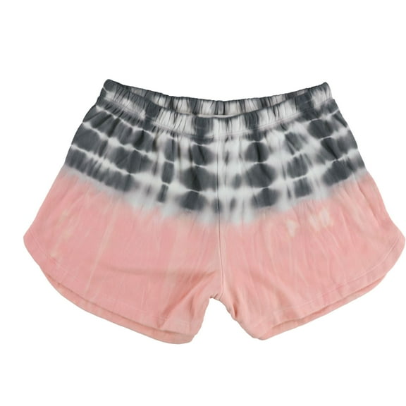 P.J. Salvage Womens Sunset Glow Pajama Shorts, Orange, Small