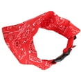 thumbnail image 3 of Pet Pig  Scarf, Anti Dropping Comfortable Pet Handkerchief Elastic  For Pet Pig Red L, 3 of 8