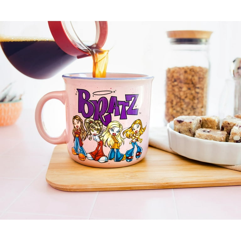 Bratz Pink Ceramic Camper Mug | Holds 20 Ounces - Walmart.com