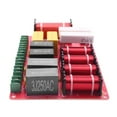 thumbnail image 2 of 2X 300W 5 Way Speaker Audio Frequency Divider 2 Tweeter 2 Middle+ 1 Bass Speaker Crossover for Home Audio System, 2 of 8