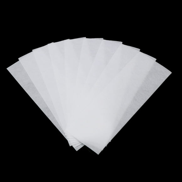 TechWave Hair Removal Depilatory Nonwoven Epilator 100 PCS Wax Strip Paper Roll Waxing Waxing Sticks Variety Pack Sugaring Paste Hard Wax Hard Face The Cool Fix Wax Hot Wax Strips for Waxing Glee Face