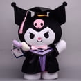 thumbnail image 4 of Muñeco de peluche de Sanrio Anime de 35 cm, Cinnamoroll, My Melody, Kuromi, Hello Kitty, para graduación, regalo de graduación, 4 of 5