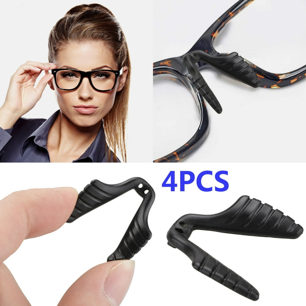 2/4pcs Nose Pads for Eyeglass Sunglasses Eye Glasses, Soft Silicone