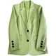 thumbnail image 2 of Blazers sueltos casuales Color sólido Bolsillos de manga larga Trabajo Oficina Señora Traje Chaquetas, 2 of 5