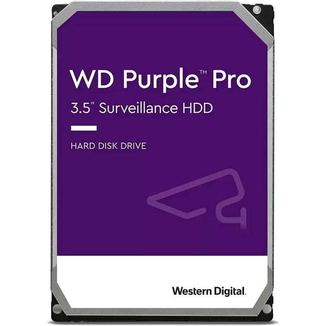 Western Digital Disco Duro Interno WD 8TB 3.5 WD8001PURP 256MB SATA6 7200RPM Purple PR