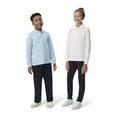 thumbnail image 5 of French Toast Boys School Uniform Long Sleeve Pique Polo Shirt, Sizes 4-20, 5 of 5