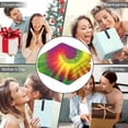 thumbnail image 5 of Wearable Blanket,Colorful Rainbow Tie Dye Spiral Pattern Hooded Wearable Flannel Blanket for Adults & Teens,Winter Poncho Shawl Wrap Cape Cozy Anti-Pill,50"x60", 5 of 5